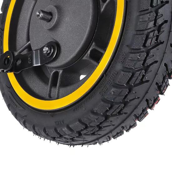 2 Pezzi 60/70-6.5 Pneumatico Tubeless Ispessito Antiesplosione Fuoristrada Vuoto con Ugello per Scooter Serie Max G30