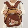 Cute Cartoon Capybara Backpack Kindergarten Children School Bag Casual Daypack Travel Large Capacity Schoolbag For Kid Gifts