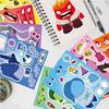 816Sheets Disney Inside Out 2 Make A Face Puzzle Stickers Funny Diy Assemble Jigsaw Cartoon Sticker Toy Party Game Reward Gifts