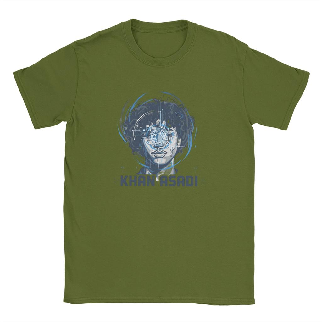 Mens Khan Asadi T Shirt 100 Cotton Tops Funny Short Sleeve Crew Neck Tee Shirt Adult TShirts