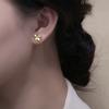Earrings Inlaid with Diamond Four-leaf Clover Fashionable Earrings for Women