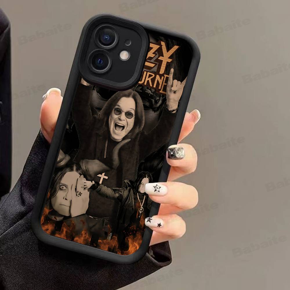 

O-Ozzy Osbourne Band For IPhone 17 16 15 14 13 12 11 Pro Max Plus Phone Case Covers iPhone 14