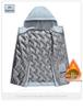Men's & Women's Hooded Graphene Down Jacket - 90% Goose Down, Lightweight, Fashionable, Warm, Casual Couple Style for Autumn/Winter