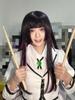 Rock Lady Косплей Kurogane Otoha Косплей Академия Сакуракокоро это Костюм для косплея Размер [NOKIJP] Костюм, Косплей Ото-чан, Форма для девочек, "Рок"