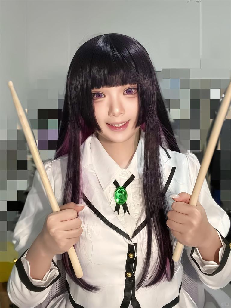 Rock Lady Cosplay Kurogane Otoha Cosplay Sakurakokoro Academy Is a Cosplay Costume Size [NOKIJP] Costume, Oto-chan Cosplay, Girls' Uniform, "Rock