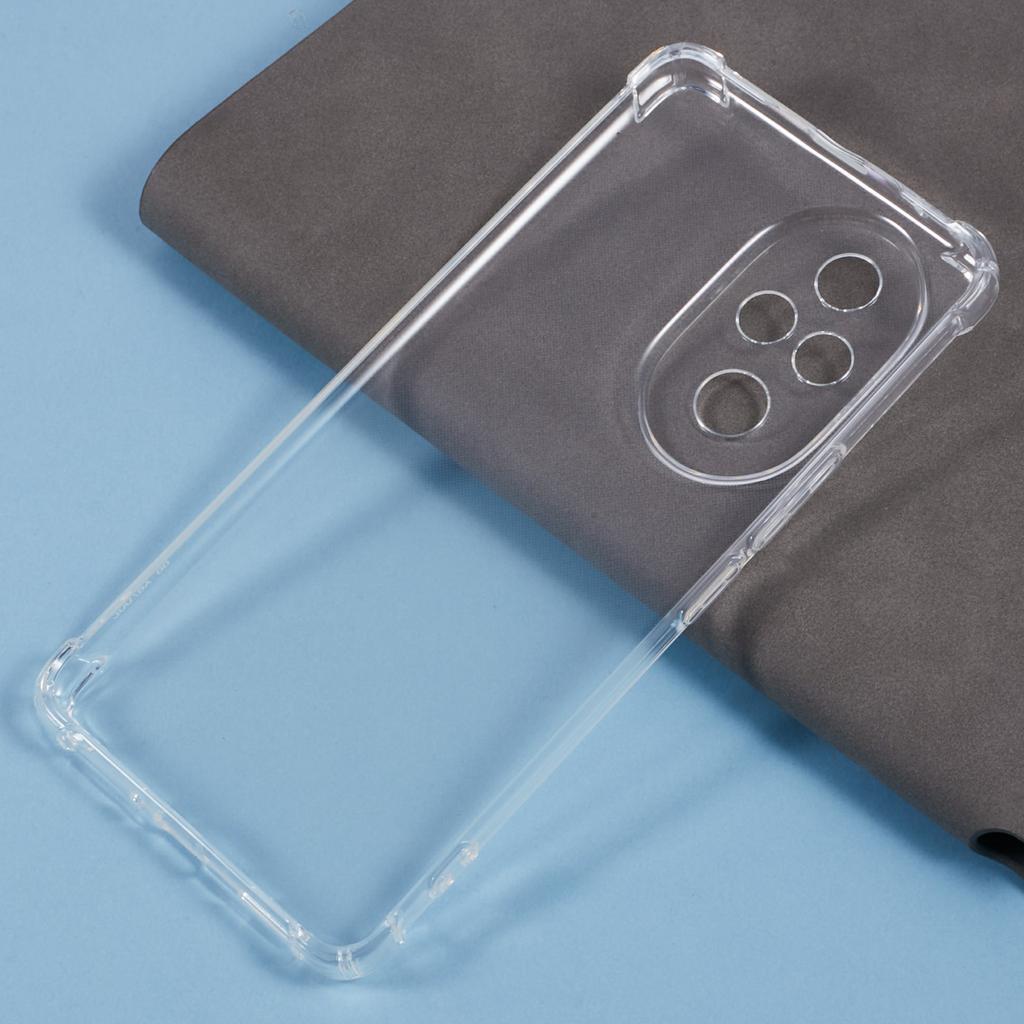 Für Honor 200 Pro 5G Handyhülle Verbesserte Vier-Ecken Klare TPU-Abdeckung