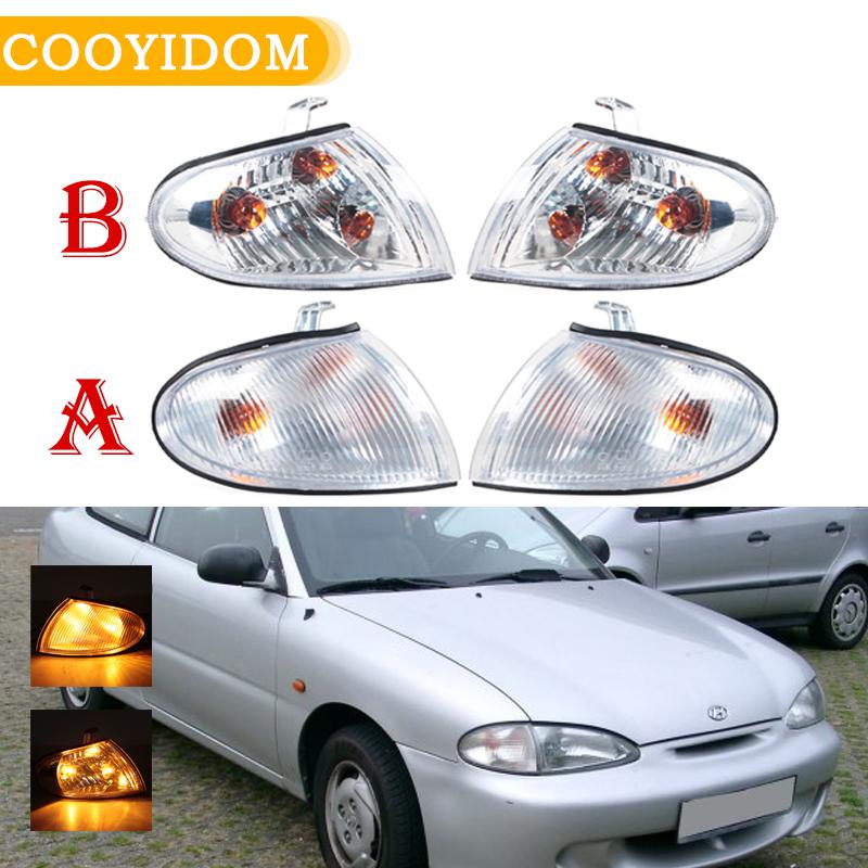

Car DRL Headlight Daytime Running Light Fog Lamp Front Bumper Fog Light For Hyundai Accent 1995-1999 92301-22310 92302-22300 B