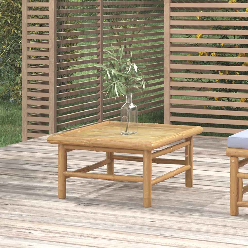 Vidaxl Gartentisch, 65x55x30 cm, Bambus