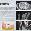 6/12Pcs 8.9cm Mini Magnifying Glasses | Clear Plastic Handheld Magnifiers for Reading, Student Science, Hobby & Classroom Use