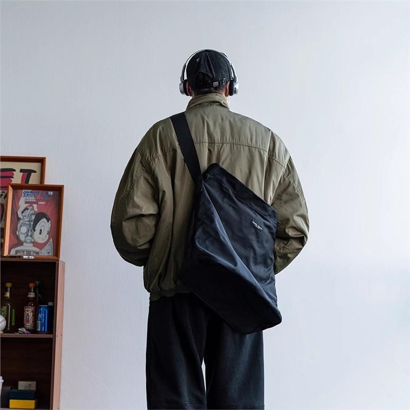 Winter Japanese Vintage Stand Collar Loose Fit Padded Jacket Men Women Thick Warm Casual Workwear Coat