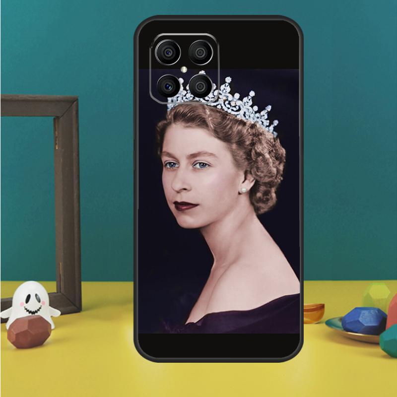 England Queen Elizabeth II Case For Honor 200 Pro X9b X9a X8b X8a X8 X9 X9c 50 70 90 Lite Honor Magic 5 6 7 Pro Cover