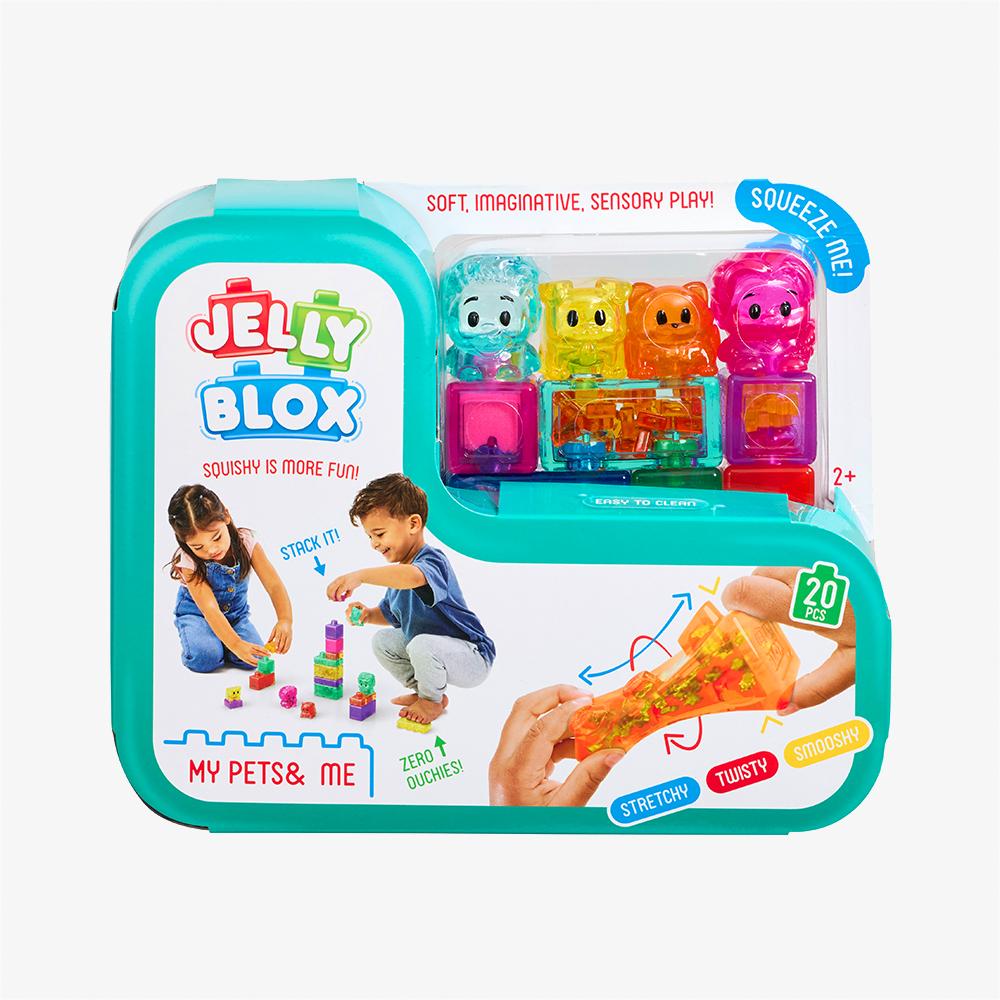 [young toys] Jellyblox My Pets & Me Soft Building Blocks