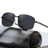 2023 Men's Polarized Metal Sunglasses with Color-Changing Lenses - Fashionable Small Frame & Night Vision Driving Glasses