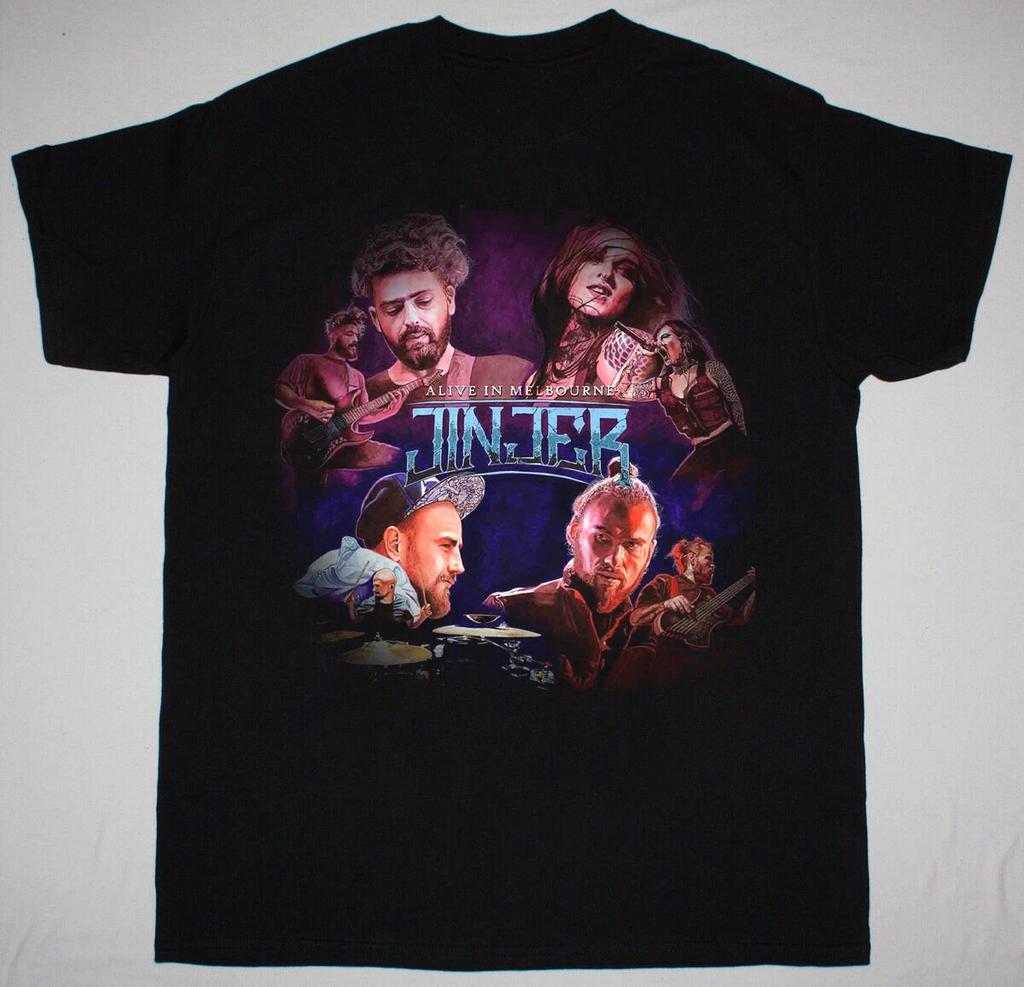NEW Collection Jinjer Band Member Black All Size T-Shirt AE407
