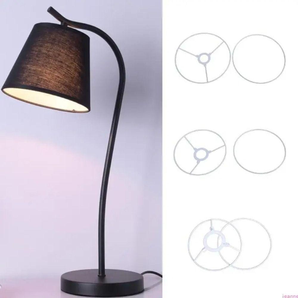 Round Metal Ceiling Light Frame Fix Rings Chandelier Lamp Fix Rings Drum Lamp Shade Rings  Hardware