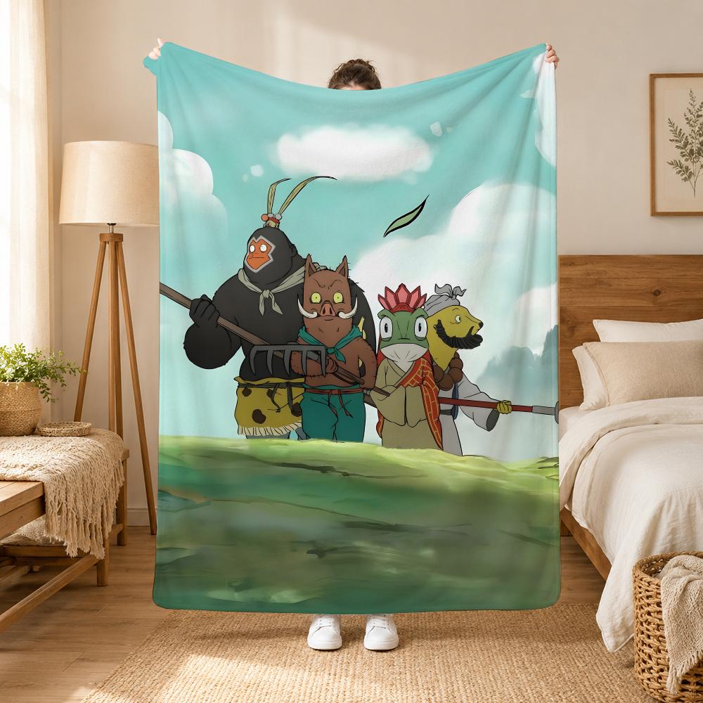 Nobody Movie Throw 240G Flannel Blanket, Suitable For Sofas, Beds, Offices, Exquisite Gift Blankets