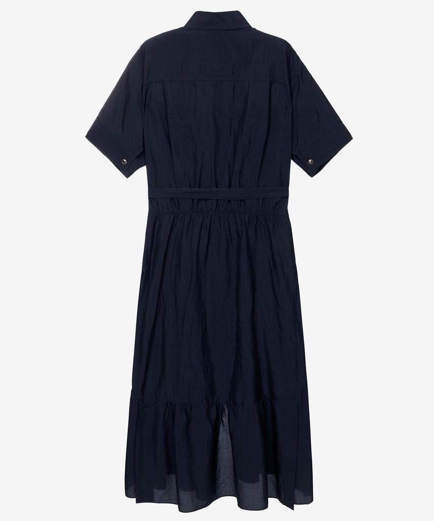 MIND BRIDGE WOMEN [W] Belted Shirt Dress Myop3202