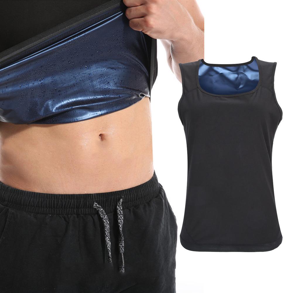 Men Male Sweat Vest Shapewear Fitness Sauna Workout Quick Dry Shapewear Vest2XL3XL