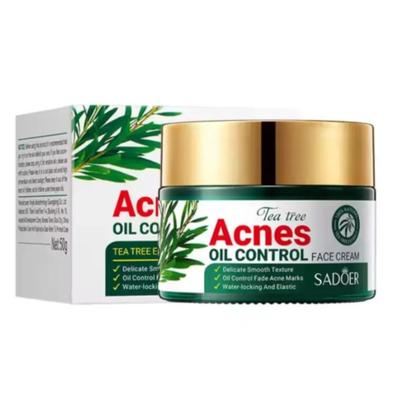Restorative Cream for Oily Facial Skin from Acne with Tea Tree Extract TEA TREE ACNES OIL CONTROL - 50 G