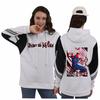 Jujutsu Kaisen Unisex Autumn-Winter Color Block Fleece Hoodie