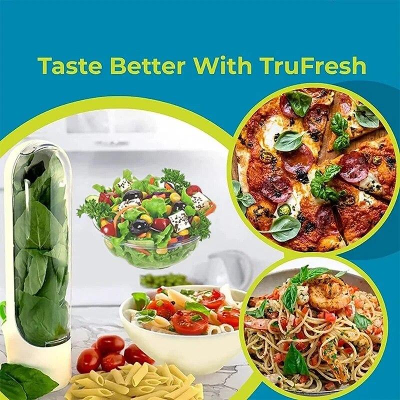 Pojemnik na pojemniki do przechowywania ziół w lodówce Butelka do przechowywania warzyw Przechowuj zioła/kolendrę/miętę/pietruszkę/szparagi Świeże zielone