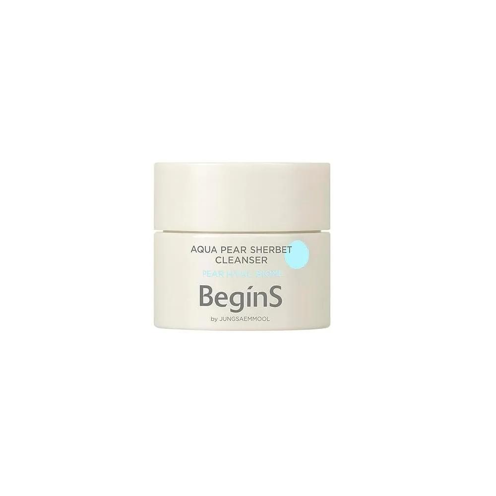 

Begins by JUNGSAEMMOOL Aqua Pear Sherbet Cleanser 900ml 3.04 fl oz 2-in-1 Hydrating Face Wash Moisture Mask Make-up