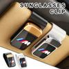 Car Sunglass Holder Magnetic Stainless Glasses Eyeglass Holder For BMW M F10 F20 F30 F40 F15 F25 F26 F31 F49 E62 E83 E84
