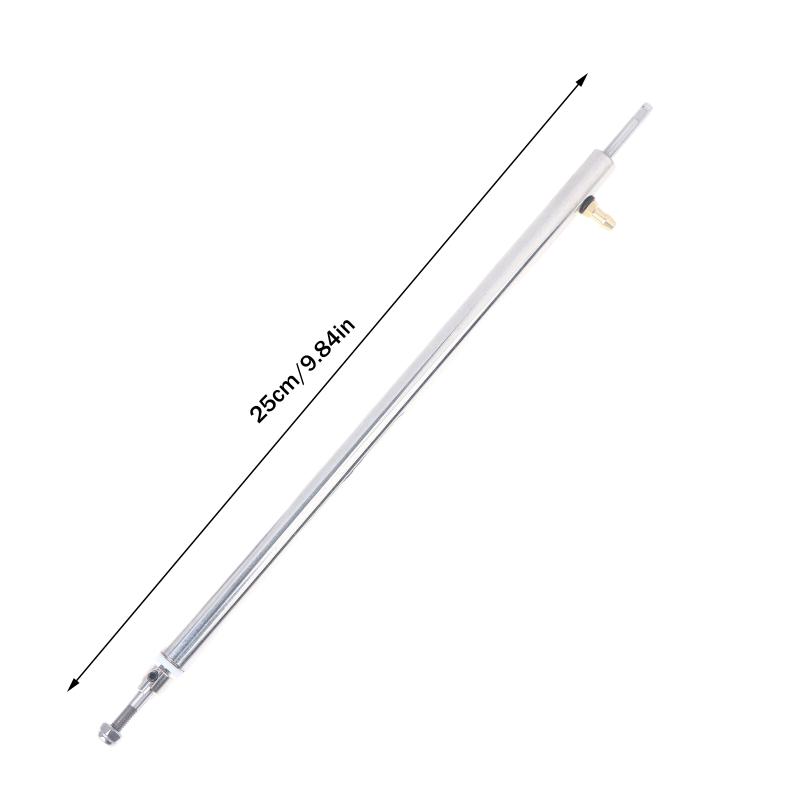 L10/15/20/25/30Cm Length Stainless Steel Tube With Grease Nozzle 4Mm Boat Shaft For Rc Electric Racing Boat
