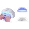 Lampe à ongles LED Double 54W à Capteur Automatique Faible Chaleur, Ajustement Parfait pour les Doigts, Séchoir à Durcissement Rapide