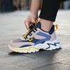 Boys Shoes 2025 Autumn and Winter New Leather Waterproof Sports Shoes Mesh Breathable Rotating Buckle Shoes Soft Sole Casual Shoes