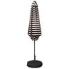Garden Umbrella with Base 270 X 270 Cm Polyester Rectangular