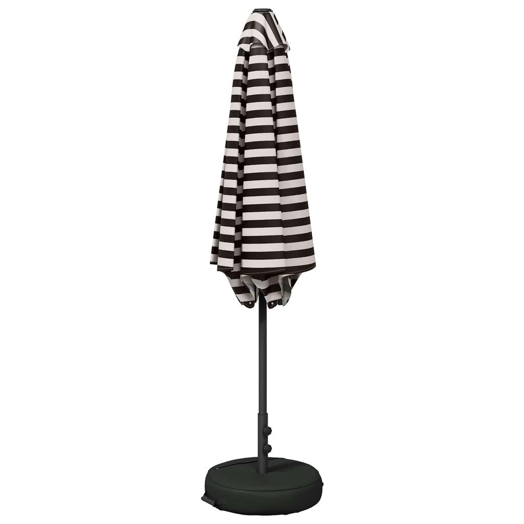 Garden Umbrella with Base 270 X 270 Cm Polyester Rectangular