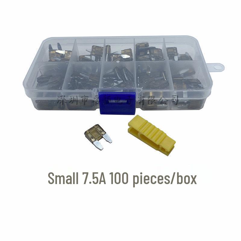 Car Fuse Box Set: Blade Fuses In Small, Medium, & Large (1A, 3A, 10A, 15A)