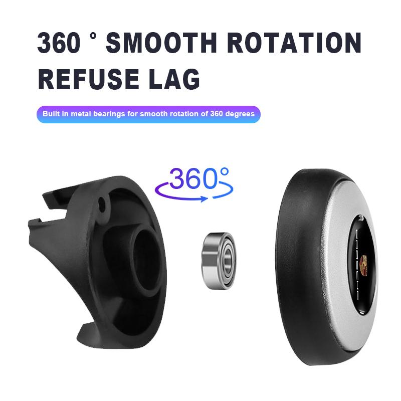Car Steering Wheel Booster Ball Labor Saving Turning Car Styling For Porsche Boxster Cayenne Panamera Macan Cayman 911 918 996 917 991