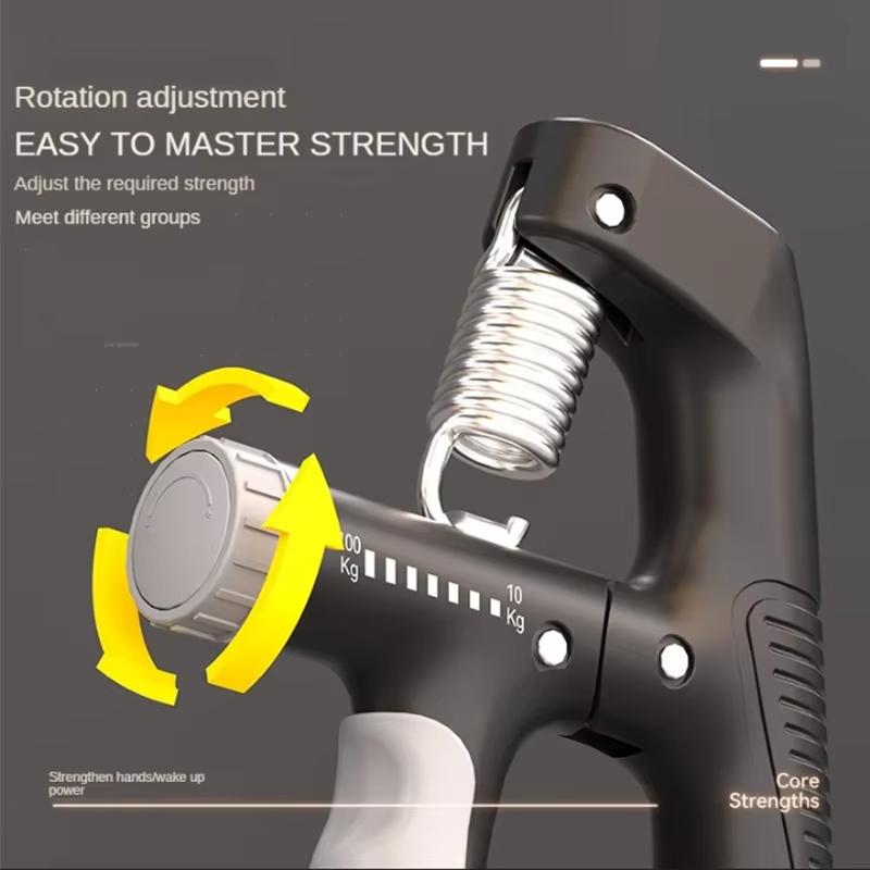 1Pcs Counting Grip Strengthener, Arm Muscle Exercise Device, Adjustable Wrist Strength Training And Hand Rehabilitation Equipmen