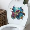 Underwater World Sea Turtles Coral Bathroom Bathroom Decoration Wall Stickers