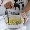 Handheld Potato Masher Non-slip Plastic Handle Potatoes Presser Portable Potato Smasher  Fruit