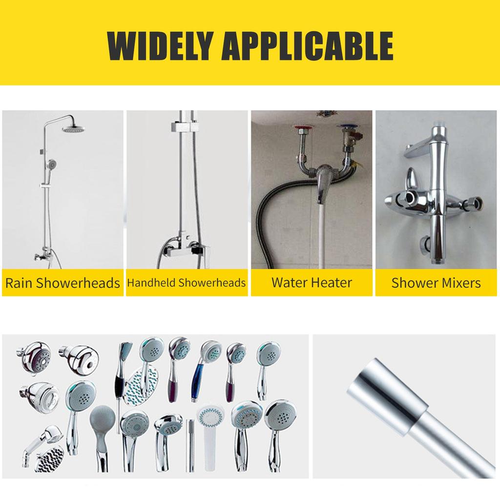 G1 2 Duschschlauch Edelstahlrohr Flexibel Extra Lang Duschschlauch Knickfrei Badezimmer Bidet Sprayer Schlauch Explosion