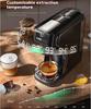 PSH1B-WH 1450W Espresso Machine 6-in-1 Capsule Coffee Automatic Hot/Cold Espresso 20Bar Cold Extraction Italian Coffee 600L Water Level Water