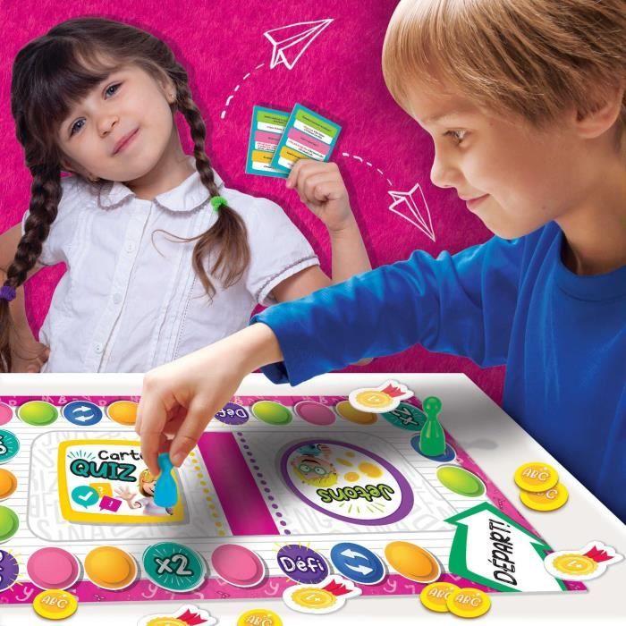 Talent school - jeu de parcours à quiz - liscianigiochi - cartes quiz, thèmes variés