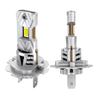 12V Universal Motors Headlight Fog Light LED Bulb-H7 Socket-V16 Direct Plug Integrated 16 LED 6500K White