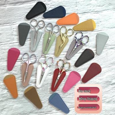 Spot Safety Cover for Thickened Beauty Scissors - Protective Pouch for Embroidery, Makeup, Eyebrow, and Beard Scissors