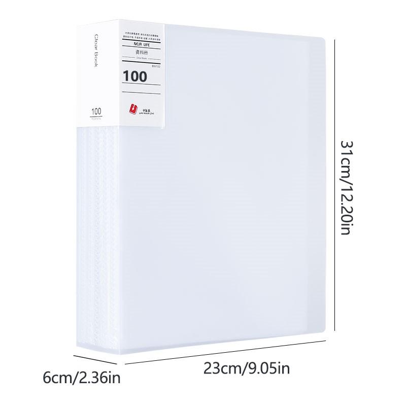 A4 Semi Transparent PP Brochure, Multiple Page Sizes To Choose From, Classified Insert Folder, Conference Document Organization,