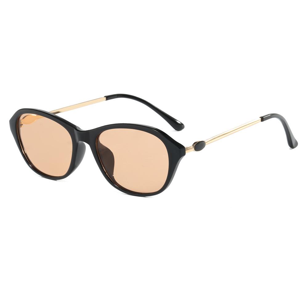 

JYL TS Blue Light Eyeglasses Unisex Anti-radiation Plain Frame LXQ9443 A-8757 тосканской коричневого