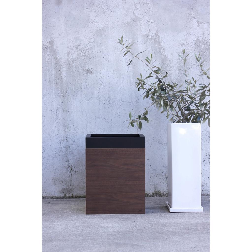 Yamato Kogei Feel MODERN DUST Dust Bin, 10L, Black, YK12-004-Bk