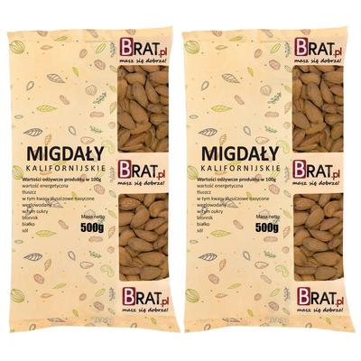 California Almonds 1Kg (2X500G)