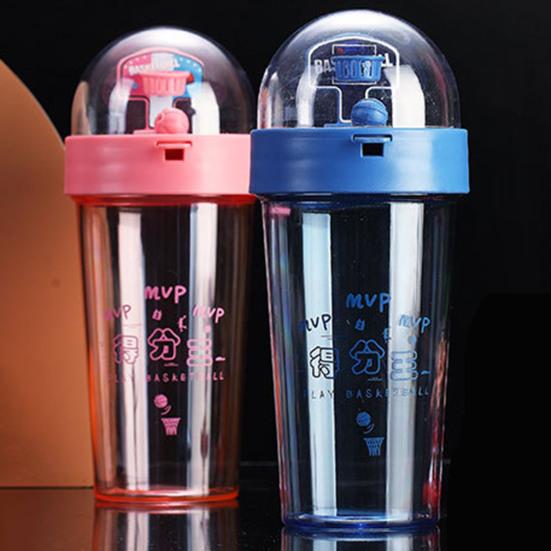 500ml Basketball Water Cup Eco-friendly Large Capacity Portable Fun Sports Shooting Drinking Bottle Travel