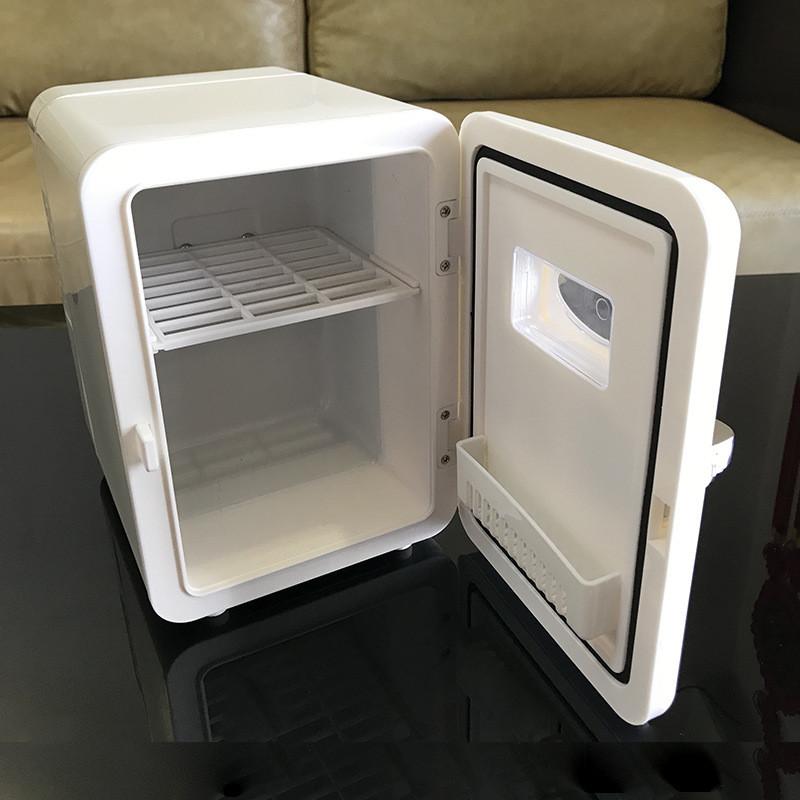 Kühl- und Wärmefunktion Dual Use Kosmetik-Kühlschrank Große Kapazität Tragbarer Mini-Kühlschrank Haushalts-Auto-Gefrierschrank