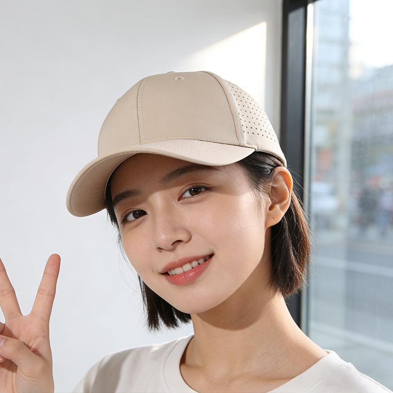 

Baseball cap Thin women s sunshade breathable outdoor leisure sunscreen cap Sports waterproof cap M（56-58cm）