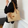 Large Capacity Tote Bag Women's New Commuter Seaside Vacation Beach Shoulder Bag